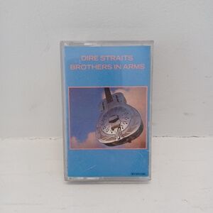 Dire Straits - 1985 Brothers in Arms Audio Cassette Tape Money For Nothing 80's